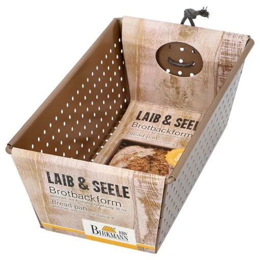 Brotbackform Perforiert Laib U. Seele 20 Cm – Bild 2