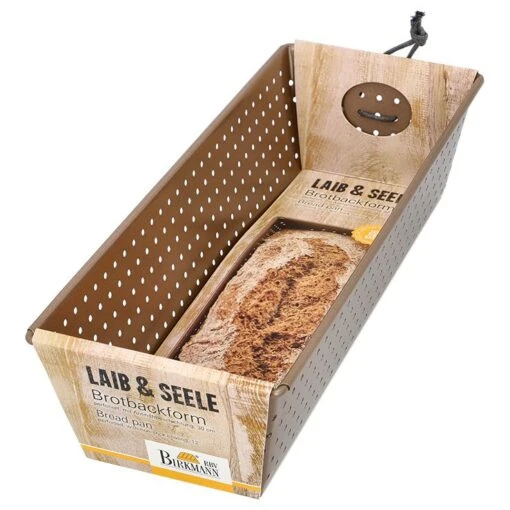 Brotbackform Perforiert Laib U Seele 30 Cm – Bild 2