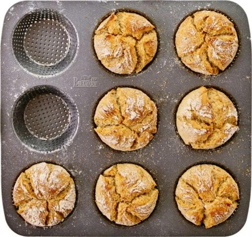 Brötchenblech Für 9 Brötchen – Bild 2