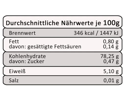 Buchweizenmehl 5kg – Bild 3