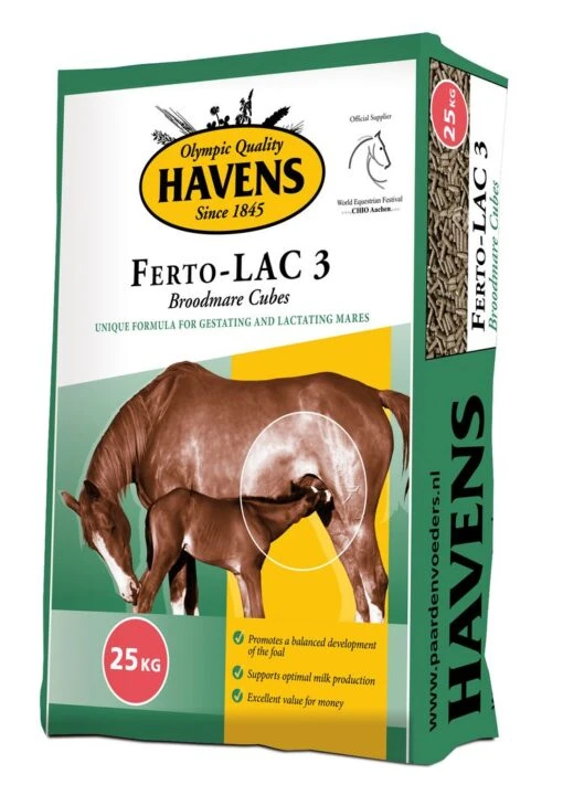 Havens Ferto-Lac 3 - Stutenspezialpellet 25kg – Bild 3