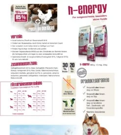 Bewi Dog H-Energy 25kg -Tierbedarf Laden hi energyzusammenfassung