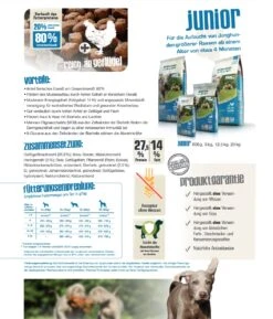 Bewi Dog Junior 12,5kg -Tierbedarf Laden juniorzusammenfassung