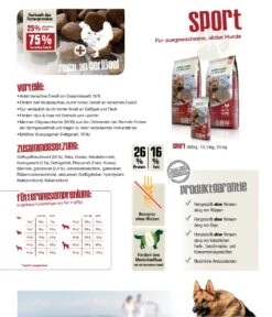 Bewi Dog Sport 25kg -Tierbedarf Laden sportzusammenfassung